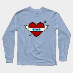 Traditional, Retro tattoo inspired Design That You Can Personalize Long Sleeve T-Shirt
